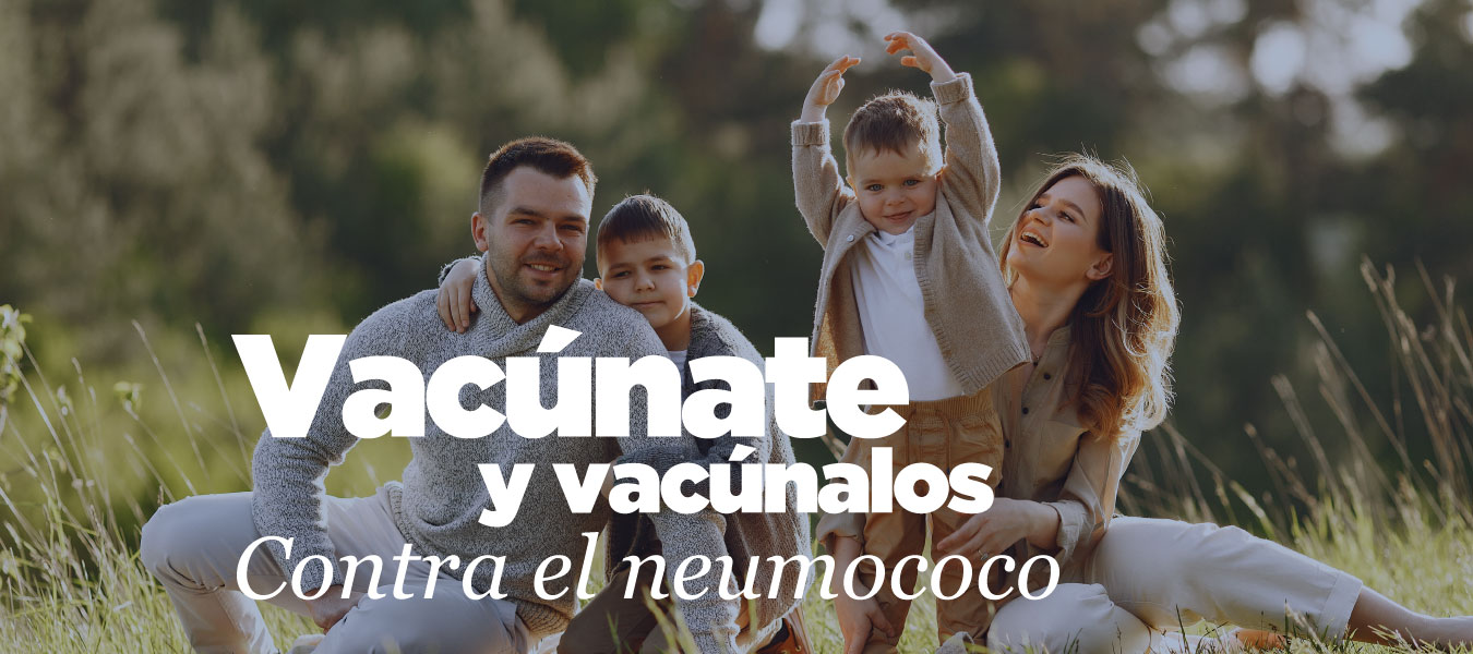 Vacúnate y vacúnalos contra el neumococo